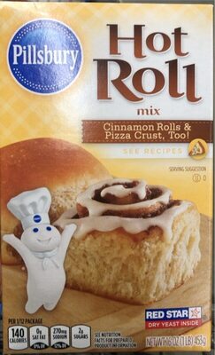 Cinnamon Rolls & Pizza Crust Hot Roll Mix, Cinnamon Rolls & Pizza Crust