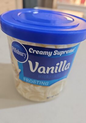 Vanilla Flavored Frosting, Vanilla