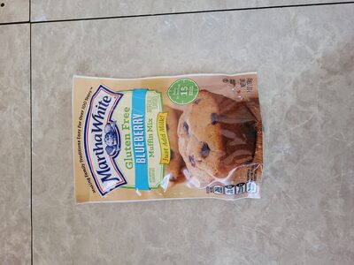 Martha White 7 Ounce Gluten Free Blueberry Muffin