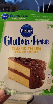 Classic Yellow Gluten Free Premium Cake Mix, Classic Yellow