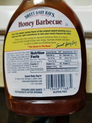 Honey Barbecue Wing Sauce, Honey Barbecue