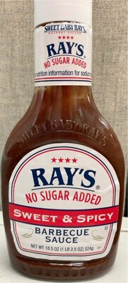 Sweet & Spicy No Sugar Added Barbecue Sauce, Sweet & Spicy