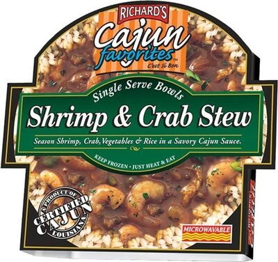 Shrimp & Crab Stew Single Serve Bowls, Shrimp & Crab Stew