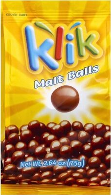 Balls Milk Chocolate Coated Corn Puffs, Milk Chocolate