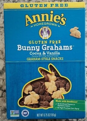 Annie's Gluten Free Cocoa & Vanilla Bunny Cookies