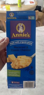 Annie's Classic Cheddar Macaroni & Cheese With Organic Pasta