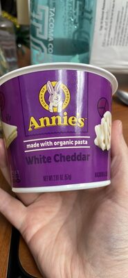 Annie's Real Aged Cheddar Mac N Cheese Microwave Cup