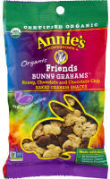 Annie's Organic Friends Bunny Grahams Baked Graham Snacks