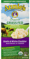 Annie's Organic Grass Fed Shells & White Cheddar Macaroni & Cheese
