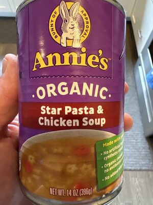 Annie's Organic Star Pasta & Chicken Soup