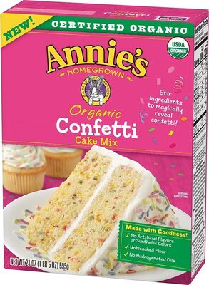 Annie's Organic Confetti Cake Mix