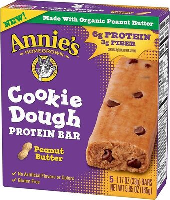 Peanut Butter Cookie Dough Protein Bar, Peanut Butter
