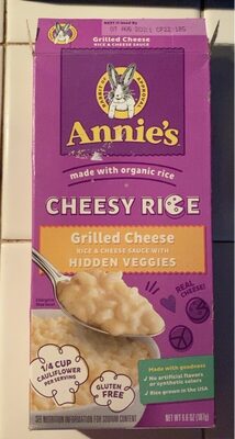 Annie's Grilled Cheese Cheesy Rice