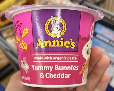 Annie's Yummy Bunnies Mac N Cheese Microwave Cup 
