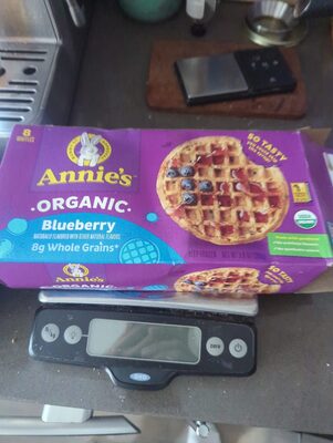 Annie's Organic Blueberry Waffles 8 Count