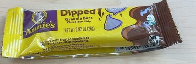 Annie's Organic Dipped Chocolate Chip Granola Bar