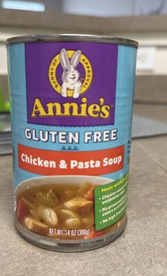 Annie's Gluten Free Chicken and Pasta Soup
