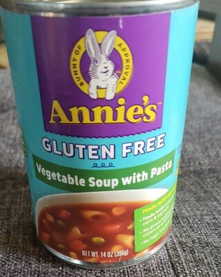 Annie's Gluten Free Vegetable Soup with Pasta