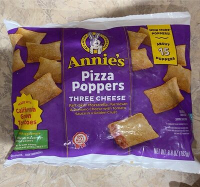 Annie's Three Cheese Pizza Poppers 15 Count
