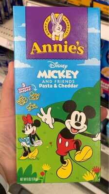Annie's Mickey and Friends Pasta & Cheddar