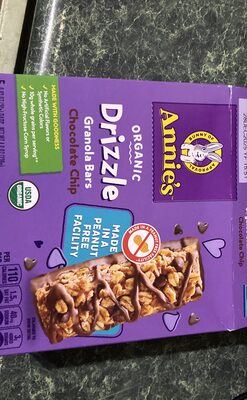 Annie's Organic Drizzle Chocolate Chip Granola Bar