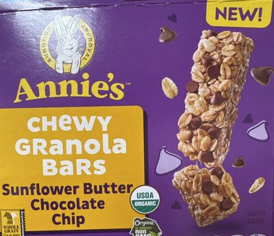 Annie's Organic Sun Butter Granola Bars 5 Count