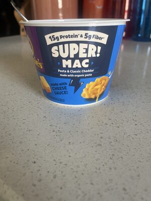 Annie's Super Mac! Macaroni and Cheese Micro Cup 4 Count