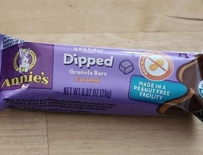 Annie's Organic Caramel Dipped Granola Bar