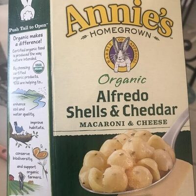 Annie's Organic Alfredo Shells & Cheddar Macaroni & Cheese