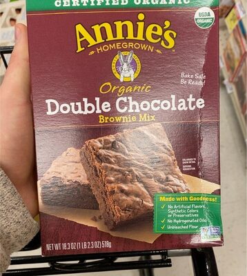 Annie's Organic Double Chocolate Brownie Mix