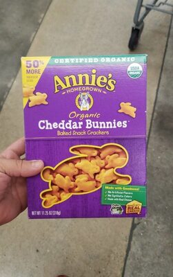 Annie's Organic Cheddar Bunnies Baked Snack Crackers