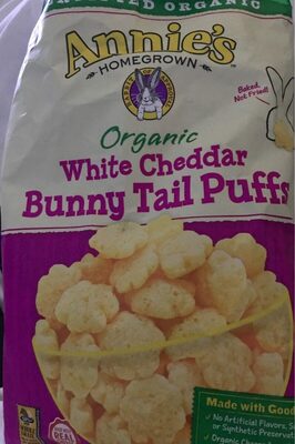 Annie's Organic White Cheddar Bunny Tail Puffs