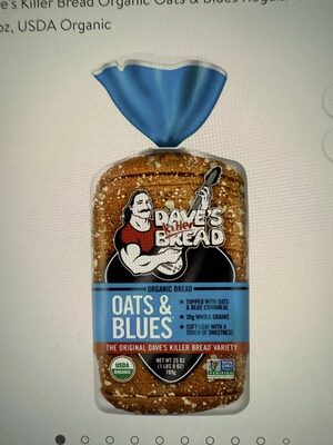 Organic Blues Bread With Blue Cornmeal Crust, Blue Cornmeal Crust