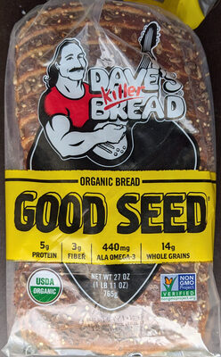 Dave's Killer Bread Good Seed Organic Bread, 27 Oz