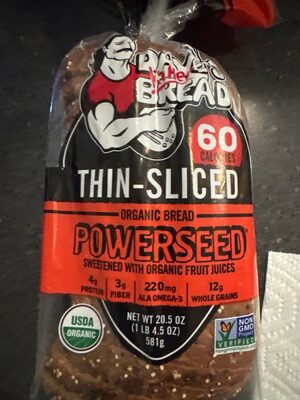 Thin-Sliced Organic Bread
