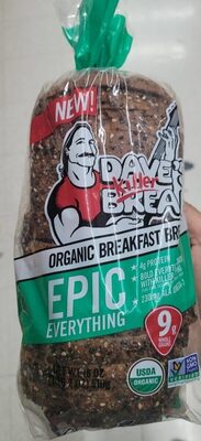Epic Everything Organic Breakfast Bread, Epic Everything