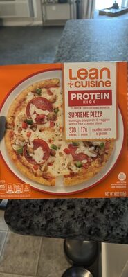 Supreme Pizza Sausage, Pepperoni, Mushrooms, Peppers & Onions With A Four Cheese Blend, Supreme