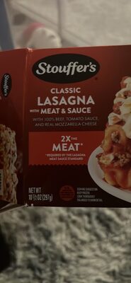 Stouffer's Lasagna With Meat & Sauce, 10 1/2 Oz