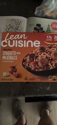 Lean Cuisine Spaghetti with Meatballs Frozen Entre
