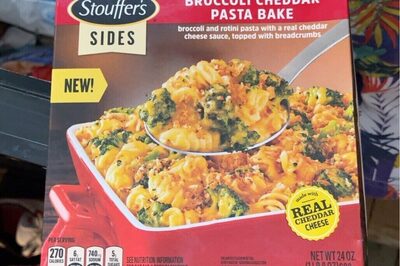 Sides Broccoli Cheddar Pasta Bake, Broccoli; Cheddar