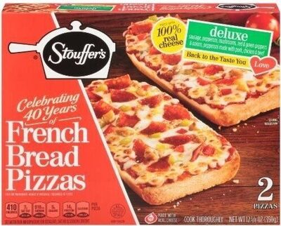 Deluxe French Bread Pizzas