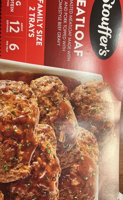 Meatloaf Topped With Rich Homestyle Beef Gravy Loaves, Meatloaf