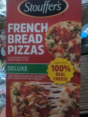 STOUFFER's Deluxe French Bread Frozen Pizza 12.75oz Box