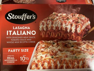 Stouffer's Lasagna Italiano Party Size, 90 Oz