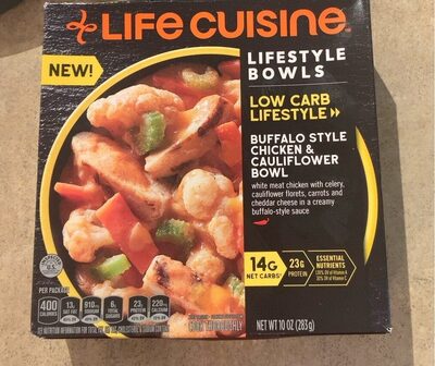 Buffalo Style Chicken & Cauliflower Lifestyle Bowls