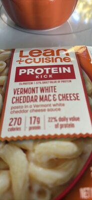 Vermont White Cheddar Mac & Cheese Pasta In A Vermont White Cheddar Cheese Sauce Protein Kick, Vermont White Cheddar Mac & Cheese