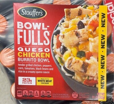 DISCONTINUED_STOUFFER's Bowl Fulls Chicken Queso 13.5oz Bowl