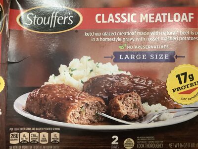 Stouffer's Classic Meatloaf Frozen Entre 16oz