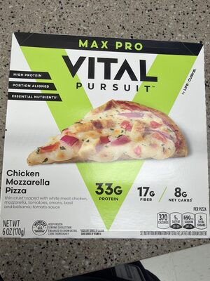 LIFE CUISINE Vital Pursuit Chicken Mozz Flatbread Melt 10x6oz Box