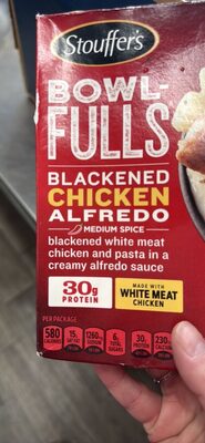 STOUFFER's Bowl-FULLS Blackened Chicken Alfredo 14 oz
